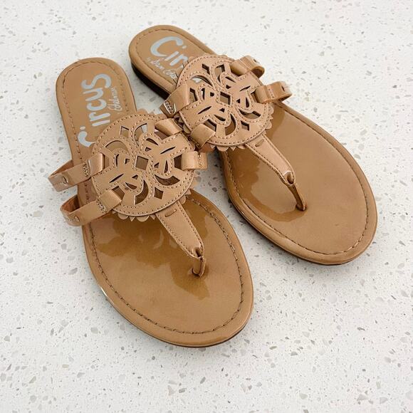 Sam Edelman Canyon Medallion Flat Sandals Women’s 8 - Picture 3 of 5